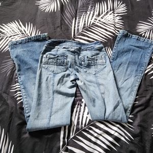 Low rise y2k flare jeans